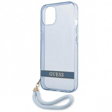 Originalus dėklas Guess GUHCP13MHTSGSB iPhone 13 6.1 Mėlynas / Mėlynas hardcase Translucent Stap 5 Originalus dėklas Guess GUHCP13MHTSGSB iPhone 13 6.1 Mėlynas / Mėlynas hardcase Translucent Stap 5