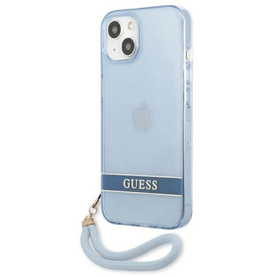 Originalus dėklas Guess GUHCP13SHTSGSB iPhone 13 mini 5,4 Mėlynas / Mėlynas hardcase Translucent Stap 1 Originalus dėklas Guess GUHCP13SHTSGSB iPhone 13 mini 5,4 Mėlynas / Mėlynas hardcase Translucent Stap 1
