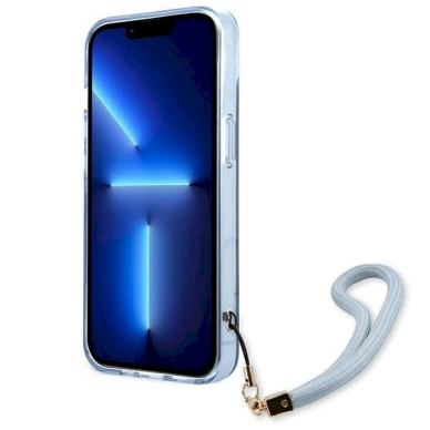 Originalus dėklas Guess GUHCP13SHTSGSB iPhone 13 mini 5,4 Mėlynas / Mėlynas hardcase Translucent Stap 4 Originalus dėklas Guess GUHCP13SHTSGSB iPhone 13 mini 5,4 Mėlynas / Mėlynas hardcase Translucent Stap 4