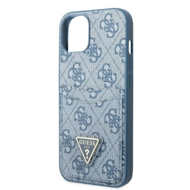 Originalus dėklas Guess GUHCP13SP4TPB iPhone 13 mini 5.4 Mėlynas/Mėlynas hardcase 4G Triangle Logo Cardslot 5 Originalus dėklas Guess GUHCP13SP4TPB iPhone 13 mini 5.4 Mėlynas/Mėlynas hardcase 4G Triangle Logo Cardslot 5