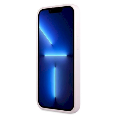 Originalus dėklas Guess GUHCP13SPSASBPU iPhone 13 mini 5,4 Violetinis Saffiano Hot Stamp & Metal Logo 4 Originalus dėklas Guess GUHCP13SPSASBPU iPhone 13 mini 5,4 Violetinis Saffiano Hot Stamp & Metal Logo 4