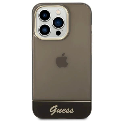 Originalus dėklas Guess GUHCP14LHGCOK iPhone 14 Pro 6.1 Juodas hardcase Translucent 2 Originalus dėklas Guess GUHCP14LHGCOK iPhone 14 Pro 6.1 Juodas hardcase Translucent 2
