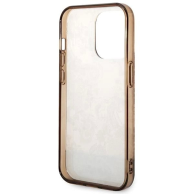 Originalus dėklas Guess GUHCP14LHGPLHC iPhone 14 Pro 6.1 ocher hardcase Porcelain Collection 6 Originalus dėklas Guess GUHCP14LHGPLHC iPhone 14 Pro 6.1 ocher hardcase Porcelain Collection 6