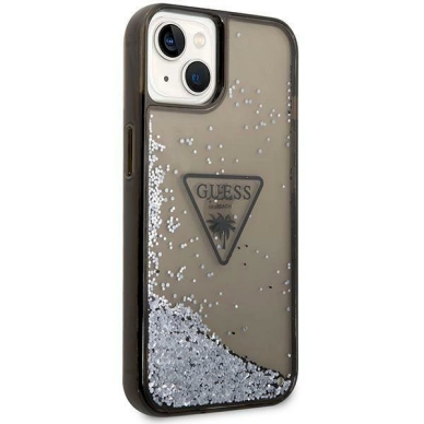 Originalus dėklas Guess GUHCP14SLFCTPK iPhone 14 6.1 Juodas hardcase Liquid Glitter Palm Collection 3 Originalus dėklas Guess GUHCP14SLFCTPK iPhone 14 6.1 Juodas hardcase Liquid Glitter Palm Collection 3