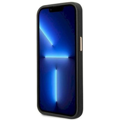 Originalus dėklas Guess GUHMP14MU4GPRK iPhone 14 Plus 6.7 "Juodas hard case 4G Logo Plate MagSafe 4 Originalus dėklas Guess GUHMP14MU4GPRK iPhone 14 Plus 6.7 "Juodas hard case 4G Logo Plate MagSafe 4