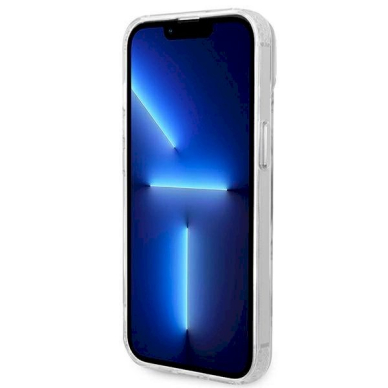 Originalus dėklas Guess GUHMP14SHTRMS iPhone 14 6.1  sidabrinis hard case Metal Outline Magsafe 4 Originalus dėklas Guess GUHMP14SHTRMS iPhone 14 6.1  sidabrinis hard case Metal Outline Magsafe 4