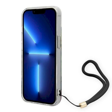 Originalus dėklas Guess GUOHCP14MHFLSB iPhone 14 Plus 6.7 Mėlynas / Mėlynas hardcase Flower Strap 3 Originalus dėklas Guess GUOHCP14MHFLSB iPhone 14 Plus 6.7 Mėlynas / Mėlynas hardcase Flower Strap 3