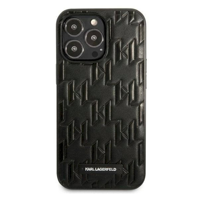 Originalus dėklas Karl Lagerfeld KLHCP13LMNMP1K iPhone 13 Pro / 13 6.1 hardcase Juodas Monogram Plaque 2 Originalus dėklas Karl Lagerfeld KLHCP13LMNMP1K iPhone 13 Pro / 13 6.1 hardcase Juodas Monogram Plaque 2