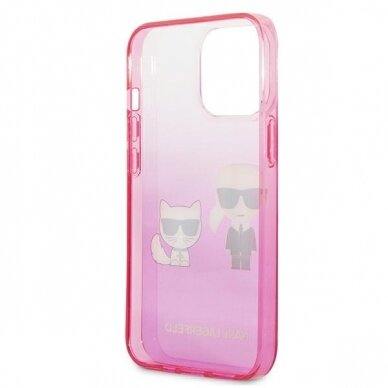 Originalus dėklas Karl Lagerfeld KLHCP13LTGKCP iPhone 13 Pro rožinis 7 Originalus dėklas Karl Lagerfeld KLHCP13LTGKCP iPhone 13 Pro rožinis 7