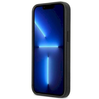 Originalus dėklas Karl Lagerfeld KLHCP13SSFMP2DG iPhone 13 mini 5,4 hardcase silver / silver Saffiano Plaque 4 Originalus dėklas Karl Lagerfeld KLHCP13SSFMP2DG iPhone 13 mini 5,4 hardcase silver / silver Saffiano Plaque 4