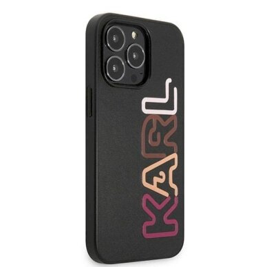 Originalus dėklas Karl Lagerfeld KLHCP13XPCOBK iPhone 13 Pro Max 6,7"  Juodas hardcase Multirožinis Brand 3