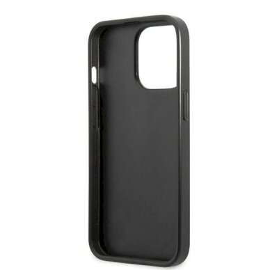 iPhone 13 Pro Max 6,7" Karl Lagerfeld KLHCP13XPCOBK originalus dėklas – juodas kietas „Multirožinis Brand“ 6