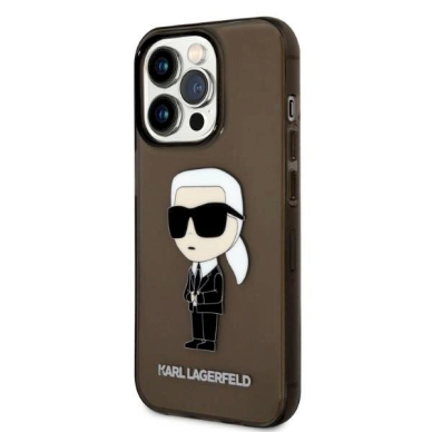 Originalus dėklas Karl Lagerfeld KLHCP14LHNIKTCK iPhone 14 Pro 6.1  Juodas hardcase Ikonik Originalus dėklas Karl Lagerfeld 1 Originalus dėklas Karl Lagerfeld KLHCP14LHNIKTCK iPhone 14 Pro 6.1  Juodas hardcase Ikonik Originalus dėklas Karl Lagerfeld 1