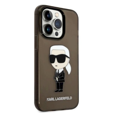 Originalus dėklas Karl Lagerfeld KLHCP14LHNIKTCK iPhone 14 Pro 6.1  Juodas hardcase Ikonik Originalus dėklas Karl Lagerfeld 3 Originalus dėklas Karl Lagerfeld KLHCP14LHNIKTCK iPhone 14 Pro 6.1  Juodas hardcase Ikonik Originalus dėklas Karl Lagerfeld 3