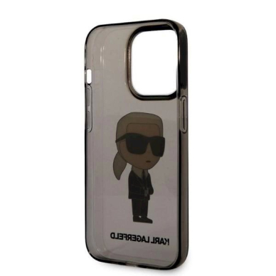 Originalus dėklas Karl Lagerfeld KLHCP14LHNIKTCK iPhone 14 Pro 6.1  Juodas hardcase Ikonik Originalus dėklas Karl Lagerfeld 6 Originalus dėklas Karl Lagerfeld KLHCP14LHNIKTCK iPhone 14 Pro 6.1  Juodas hardcase Ikonik Originalus dėklas Karl Lagerfeld 6
