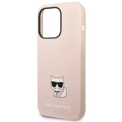 Originalus dėklas Karl Lagerfeld KLHCP14LSLCTPI iPhone 14 Pro 6.1 hardcase light rožinis / light rožinis Silicone Choupette Body 5 Originalus dėklas Karl Lagerfeld KLHCP14LSLCTPI iPhone 14 Pro 6.1 hardcase light rožinis / light rožinis Silicone Choupette Body 5