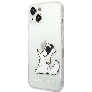 Originalus dėklas Karl Lagerfeld KLHCP14MCFNRC iPhone 14 Plus 6.7 hardcase clear / Permatomas Choupette Fun 1 Originalus dėklas Karl Lagerfeld KLHCP14MCFNRC iPhone 14 Plus 6.7 hardcase clear / Permatomas Choupette Fun 1