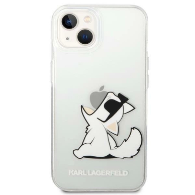 Originalus dėklas Karl Lagerfeld KLHCP14MCFNRC iPhone 14 Plus 6.7 hardcase clear / Permatomas Choupette Fun 2 Originalus dėklas Karl Lagerfeld KLHCP14MCFNRC iPhone 14 Plus 6.7 hardcase clear / Permatomas Choupette Fun 2