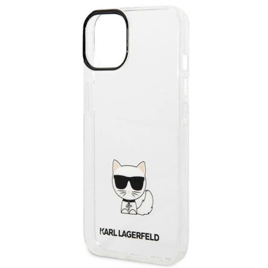 Originalus dėklas Karl Lagerfeld KLHCP14MCTTR iPhone 14 Plus 6.7 hardcase clear / Permatomas Choupette Body 5 Originalus dėklas Karl Lagerfeld KLHCP14MCTTR iPhone 14 Plus 6.7 hardcase clear / Permatomas Choupette Body 5