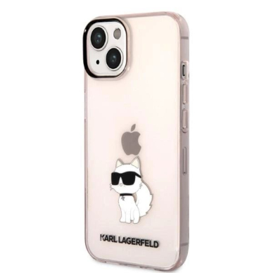 Originalus dėklas Karl Lagerfeld KLHCP14MHNCHTCP iPhone 14 Plus 6.7  rožinis/rožinis hardcase Ikonik Choupette 1 Originalus dėklas Karl Lagerfeld KLHCP14MHNCHTCP iPhone 14 Plus 6.7  rožinis/rožinis hardcase Ikonik Choupette 1