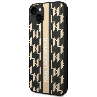 Originalus dėklas Karl Lagerfeld KLHCP14MPGKLSKW iPhone 14 Plus 6,7 hardcase Rudas / Rudas Monogram Stripe 1 Originalus dėklas Karl Lagerfeld KLHCP14MPGKLSKW iPhone 14 Plus 6,7 hardcase Rudas / Rudas Monogram Stripe 1