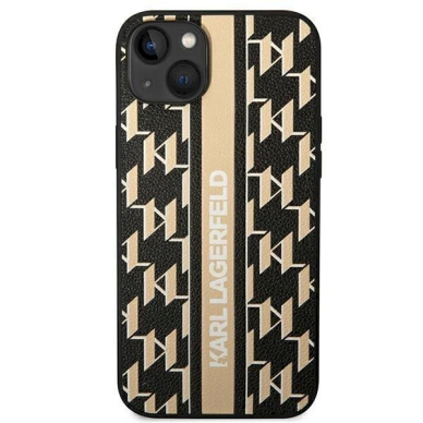 Originalus dėklas Karl Lagerfeld KLHCP14MPGKLSKW iPhone 14 Plus 6,7 hardcase Rudas / Rudas Monogram Stripe 2 Originalus dėklas Karl Lagerfeld KLHCP14MPGKLSKW iPhone 14 Plus 6,7 hardcase Rudas / Rudas Monogram Stripe 2