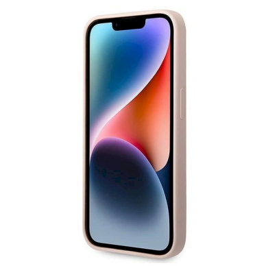 Originalus dėklas Karl Lagerfeld KLHMP14LSLKHLP iPhone 14 Pro 6.1 hardcase light rožinis / light rožinis Silicone Karl`s Head Magsafe 4 Originalus dėklas Karl Lagerfeld KLHMP14LSLKHLP iPhone 14 Pro 6.1 hardcase light rožinis / light rožinis Silicone Karl`s Head Magsafe 4