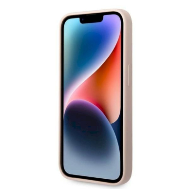 Originalus dėklas Karl Lagerfeld KLHMP14LSSKCI iPhone 14 Pro 6.1 hardcase light rožinis / light rožinis Silicone Karl &  Choupette Magsafe 4 Originalus dėklas Karl Lagerfeld KLHMP14LSSKCI iPhone 14 Pro 6.1 hardcase light rožinis / light rožinis Silicone Karl &  Choupette Magsafe 4