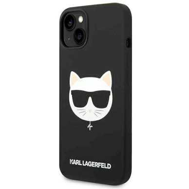Originalus dėklas Karl Lagerfeld KLHMP14MSLCHBK iPhone 14 Plus 6.7 hardcase Juodas Silicone Choupette Head Magsafe 1 Originalus dėklas Karl Lagerfeld KLHMP14MSLCHBK iPhone 14 Plus 6.7 hardcase Juodas Silicone Choupette Head Magsafe 1