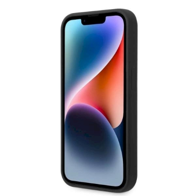 Originalus dėklas Karl Lagerfeld KLHMP14XSNIKBCK iPhone 14 Pro Max 6.7 hardcase Juodas Silicone Ikonik Magsafe 4 Originalus dėklas Karl Lagerfeld KLHMP14XSNIKBCK iPhone 14 Pro Max 6.7 hardcase Juodas Silicone Ikonik Magsafe 4