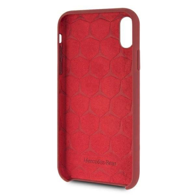 Originalus dėklas Mercedes MEHCI61SILRE iPhone Xr Raudonas hardcase Silicone Line 3 Originalus dėklas Mercedes MEHCI61SILRE iPhone Xr Raudonas hardcase Silicone Line 3