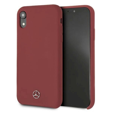 Originalus dėklas Mercedes MEHCI61SILRE iPhone Xr Raudonas hardcase Silicone Line Originalus dėklas Mercedes MEHCI61SILRE iPhone Xr Raudonas hardcase Silicone Line