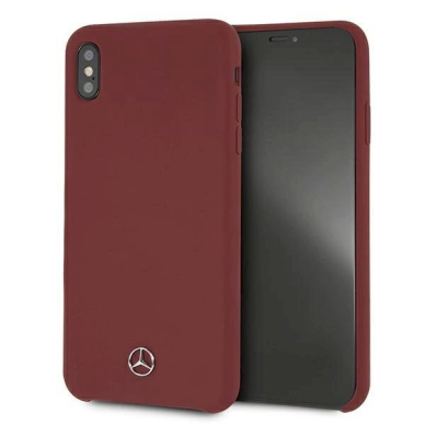 Originalus dėklas Mercedes MEHCI65SILRE iPhone Xs Max Raudonas hardcase Silicone Line Originalus dėklas Mercedes MEHCI65SILRE iPhone Xs Max Raudonas hardcase Silicone Line