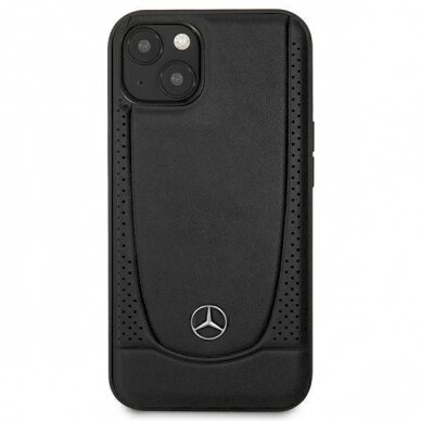 Originalus dėklas Mercedes MEHCP14MARMBK iPhone 14 Plus 6.7 Juodas hardcase Leather Urban 2 Originalus dėklas Mercedes MEHCP14MARMBK iPhone 14 Plus 6.7 Juodas hardcase Leather Urban 2