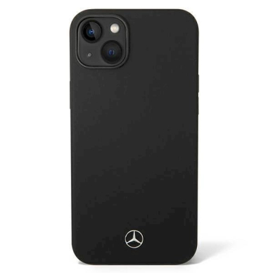 Originalus dėklas Mercedes Silicone Line MagSafe case skirta iPhone 14 Plus - Juodas 1 Originalus dėklas Mercedes Silicone Line MagSafe case skirta iPhone 14 Plus - Juodas 1