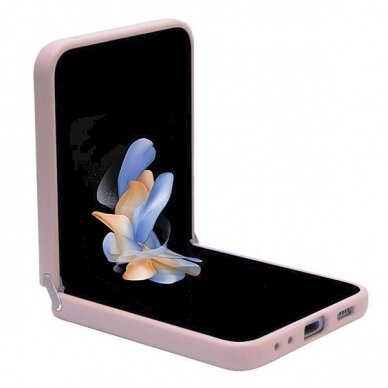 Originalus Guess dėklas Glitter Script case for Samsung Galaxy Z Flip 5 - Rožinis 3 Originalus Guess dėklas Glitter Script case for Samsung Galaxy Z Flip 5 - Rožinis 3