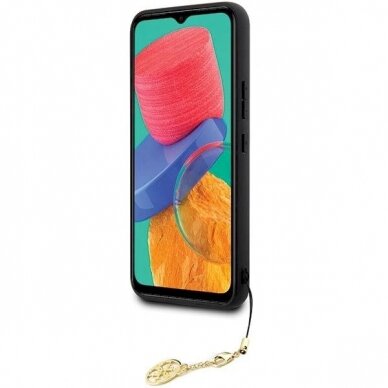 Originalus Guess dėklas GUHCS23FEGF4GBR S23 FE S711 Rudas/Rudas hardcase 4G Charms Collection 3 Originalus Guess dėklas GUHCS23FEGF4GBR S23 FE S711 Rudas/Rudas hardcase 4G Charms Collection 3