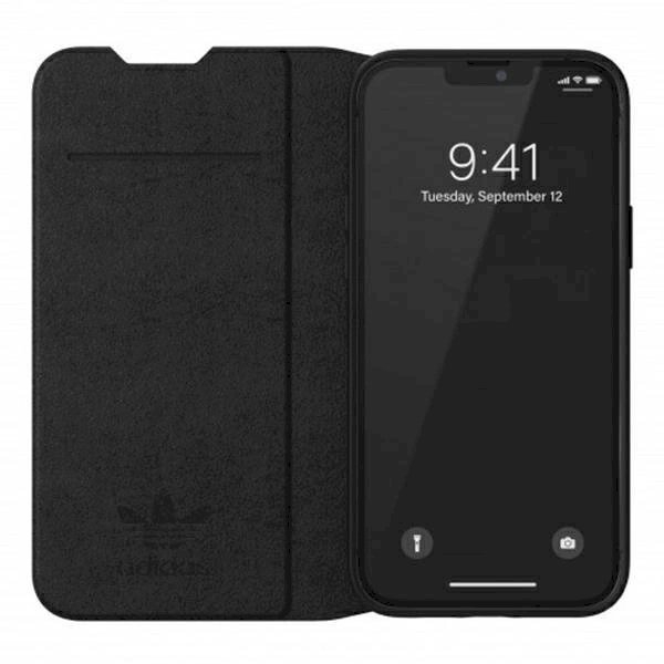 Originalus Adidas dėklas OR Booklet Case BASIC iPhone 13 Pro Max 6,7"   Juodas Baltas 47127 4