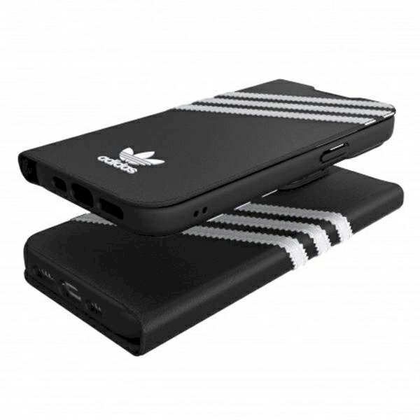 Originalus Adidas dėklas OR Booklet Case PU iPhone 13 Pro / 13 6,1" Juodas Baltas 47112 2 Originalus Adidas dėklas OR Booklet Case PU iPhone 13 Pro / 13 6,1" Juodas Baltas 47112 2