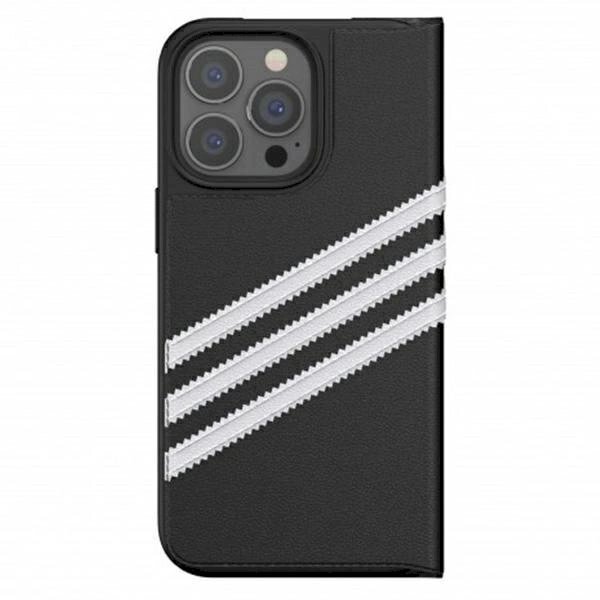 Originalus Adidas dėklas OR Booklet Case PU iPhone 13 Pro / 13 6,1" Juodas Baltas 47112 4 Originalus Adidas dėklas OR Booklet Case PU iPhone 13 Pro / 13 6,1" Juodas Baltas 47112 4