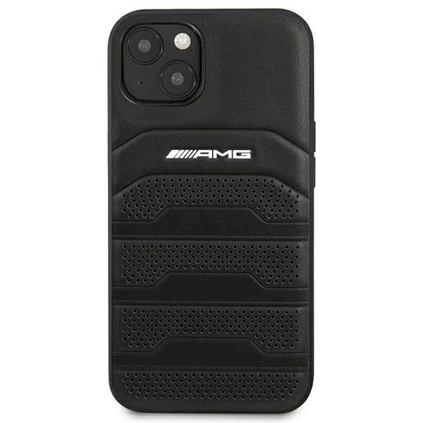 Originalus AMG dėklas AMHCP14MGSEBK iPhone 14 Plus 6,7 Juodas hardcase Leather Debossed Lines 2 Originalus AMG dėklas AMHCP14MGSEBK iPhone 14 Plus 6,7 Juodas hardcase Leather Debossed Lines 2