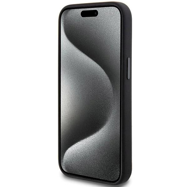 Originalus AMG dėklas Silicone Large Rhombuses Pattern MagSafe Case for iPhone 15/14/13 - Juodas 4 Originalus AMG dėklas Silicone Large Rhombuses Pattern MagSafe Case for iPhone 15/14/13 - Juodas 4