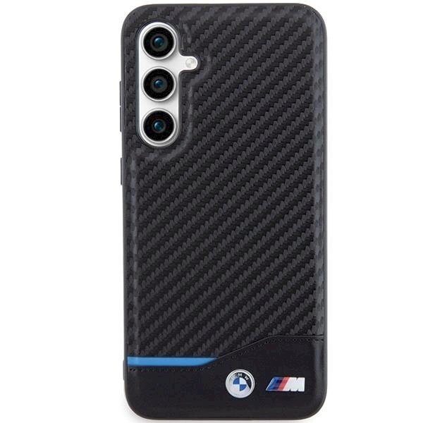 Originalus BMW dėklas BMHCS23FE22NBCK S23 FE S711 Juodas/Juodas Leather Carbon 2 Originalus BMW dėklas BMHCS23FE22NBCK S23 FE S711 Juodas/Juodas Leather Carbon 2