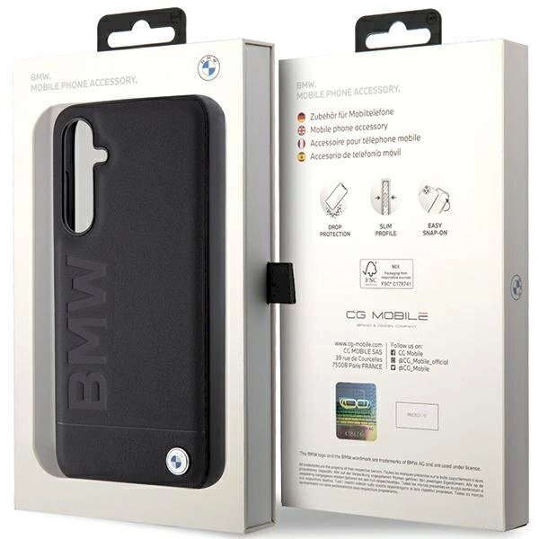 Originalus BMW dėklas BMHCS23FESLLBK S23 FE S711 Juodas/Juodas Leather Hot Stamp 6 Originalus BMW dėklas BMHCS23FESLLBK S23 FE S711 Juodas/Juodas Leather Hot Stamp 6