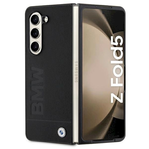 Originalus BMW dėklas Signature Logo Imprint Samsung Galaxy Z Fold 5 - Juodas Originalus BMW dėklas Signature Logo Imprint Samsung Galaxy Z Fold 5 - Juodas