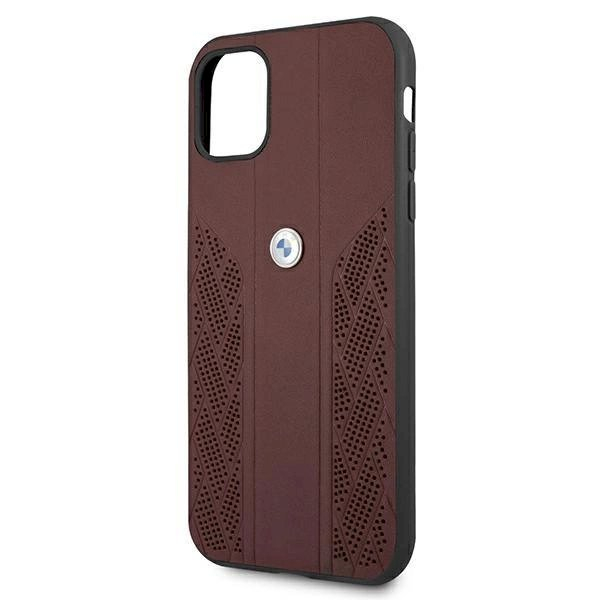 Originalus dėklas BMW BMHCN61RSPPR iPhone 11 6,1" / Xr Raudonas hardcase Leather Curve Perforate 5 Originalus dėklas BMW BMHCN61RSPPR iPhone 11 6,1" / Xr Raudonas hardcase Leather Curve Perforate 5
