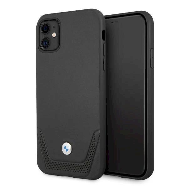 Originalus dėklas BMW BMHCN61RSWPK iPhone 11 6,1" / Xr Juodas hardcase Leather Perforate Originalus dėklas BMW BMHCN61RSWPK iPhone 11 6,1" / Xr Juodas hardcase Leather Perforate