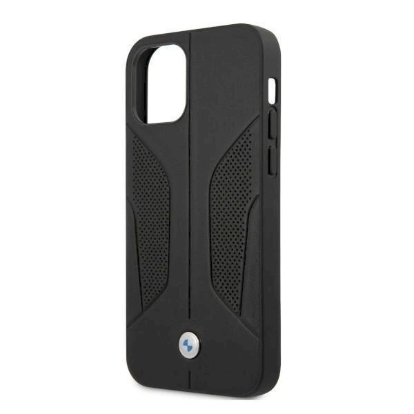 Originalus dėklas BMW BMHCP12LRSCSK iPhone 12 Pro Max 6,7" Juodas hardcase Leather Perforate Sides 5 Originalus dėklas BMW BMHCP12LRSCSK iPhone 12 Pro Max 6,7" Juodas hardcase Leather Perforate Sides 5