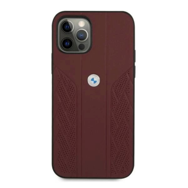 Originalus dėklas BMW BMHCP12LRSPPR iPhone 12 Pro Max 6,7" Raudonas hardcase Leather Curve Perforate 2 Originalus dėklas BMW BMHCP12LRSPPR iPhone 12 Pro Max 6,7" Raudonas hardcase Leather Curve Perforate 2
