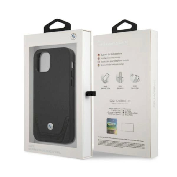 Originalus dėklas BMW BMHCP12LRSWPK iPhone 12 Pro Max 6,7" Juodas hardcase Leather Perforate 7 Originalus dėklas BMW BMHCP12LRSWPK iPhone 12 Pro Max 6,7" Juodas hardcase Leather Perforate 7